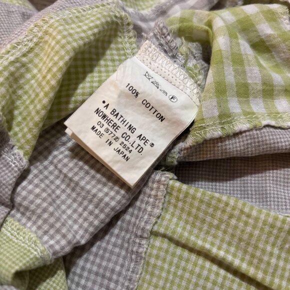 Baby Milo by BAPE OG 2006 Patchwork Button Down Shirt - Picture 5 of 8